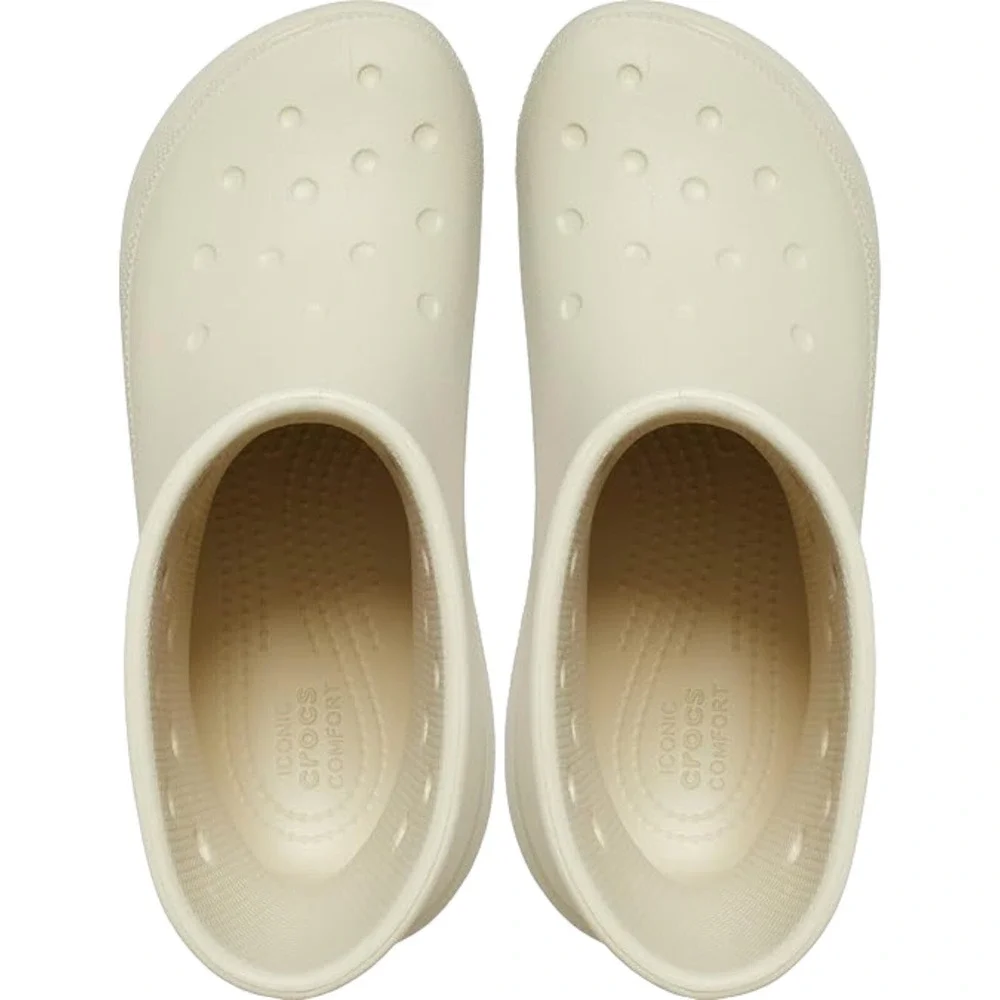 Crocs Crush Waterproof Lightweight Boot Bone Adult Women's Size 6 / Men's Size 4